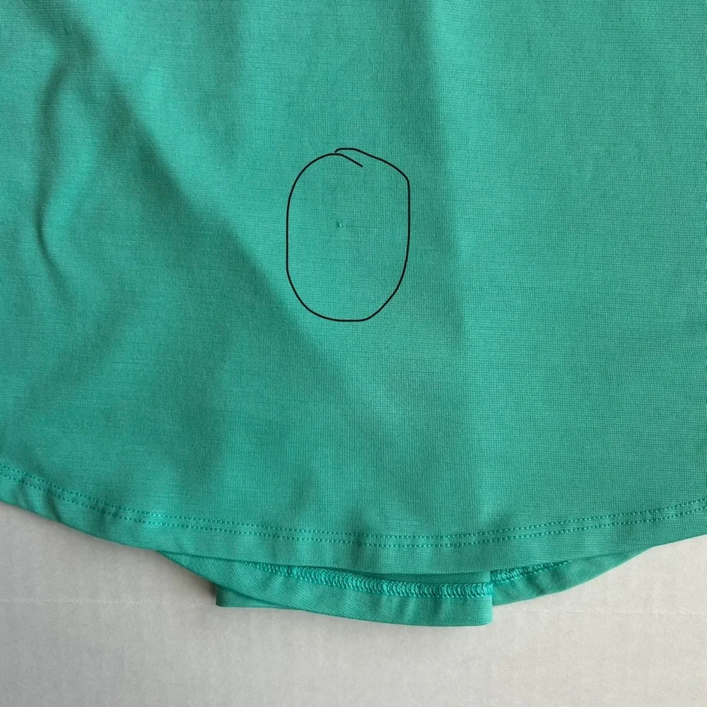 Lululemon Women's Green Tech Mesh Singlet Size 10 Large‎